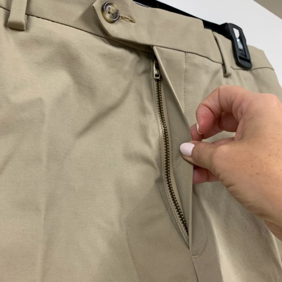 NWT Daniel Cremieux Signature Collection Men’s Khaki Shorts - sz 34W - Picture 5 of 7